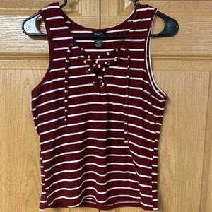 rue21 criss cross tank